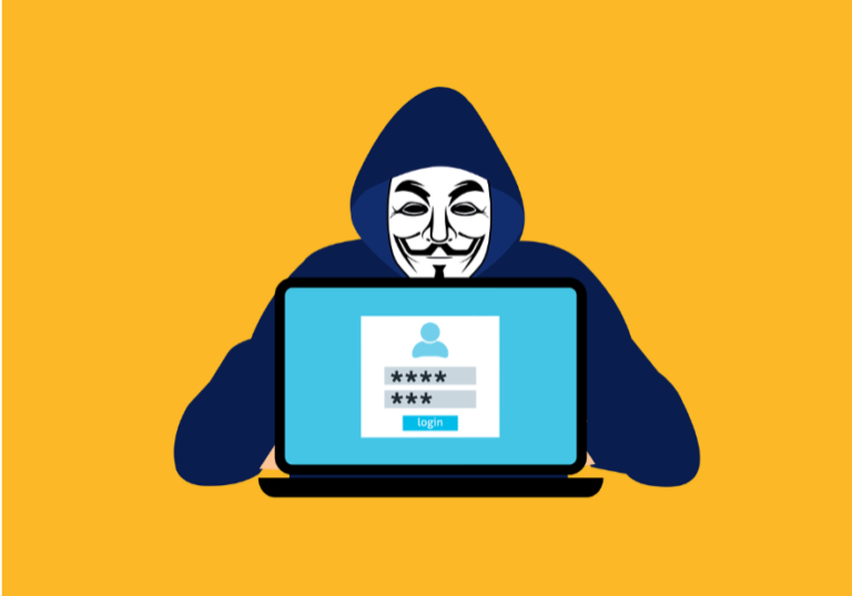 Free hacker anonymous cybersecurity vector
