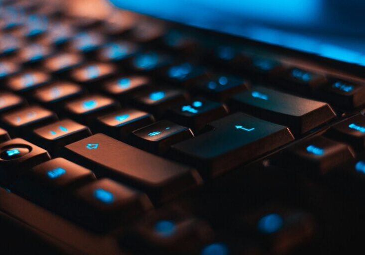 closeup photo of computer keyboard